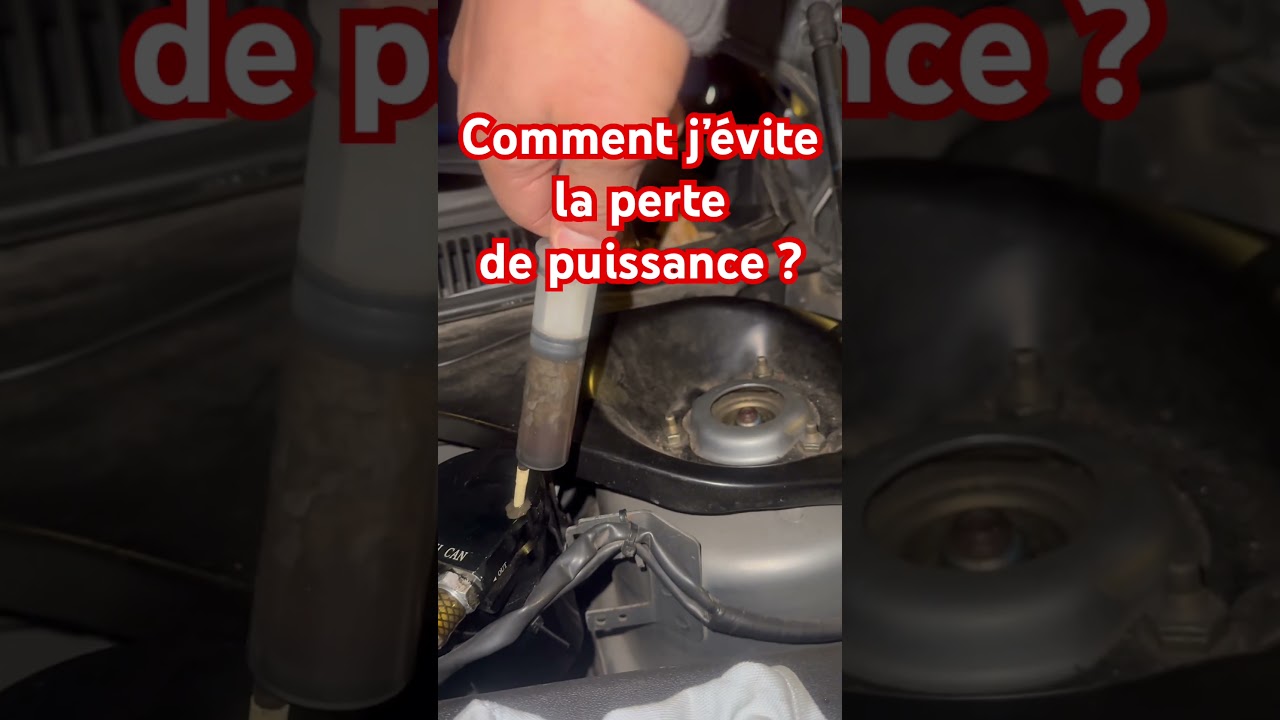 Comment éviter la perte de puissance sur les moteur #shorts #puissance #perte #démarrage #fuite