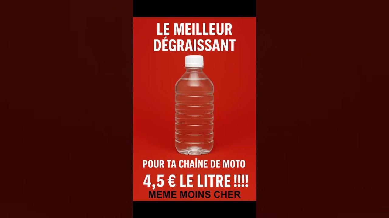 CONSEILS MOTO : DÉGRAISSAGE DE LA CHAÎNE | L’ASTUCE ÉCONOMIQUE PRO POUR TOUS | PLUS CHER = PAS MIEUX