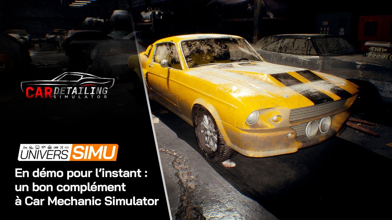Car Detailing Simulator en démo : un bon complément à Car Mechanic