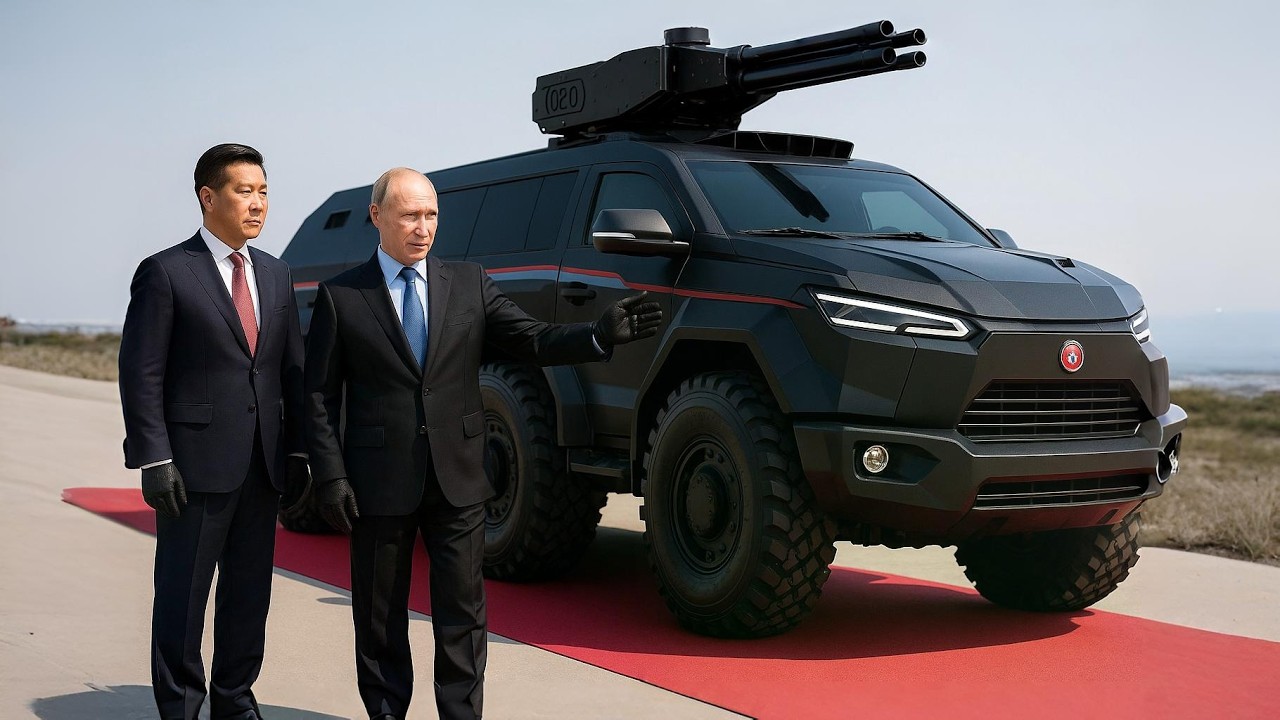 "La Russie lève enfin le voile sur une voiture présidentielle ultra-secrète...