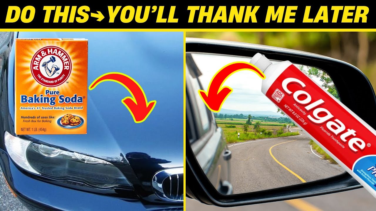 ✨10 Brilliant Car Cleaning Hacks to Make Your Ride Shine!  🚘