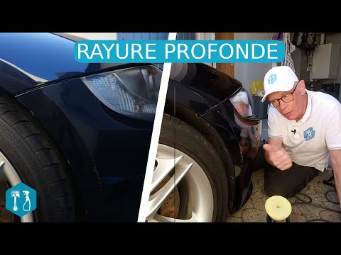 Réduction d'une grosse rayure
