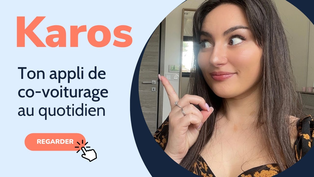 Karos - l'application de co-voiturage pour vos trajets du quotidien