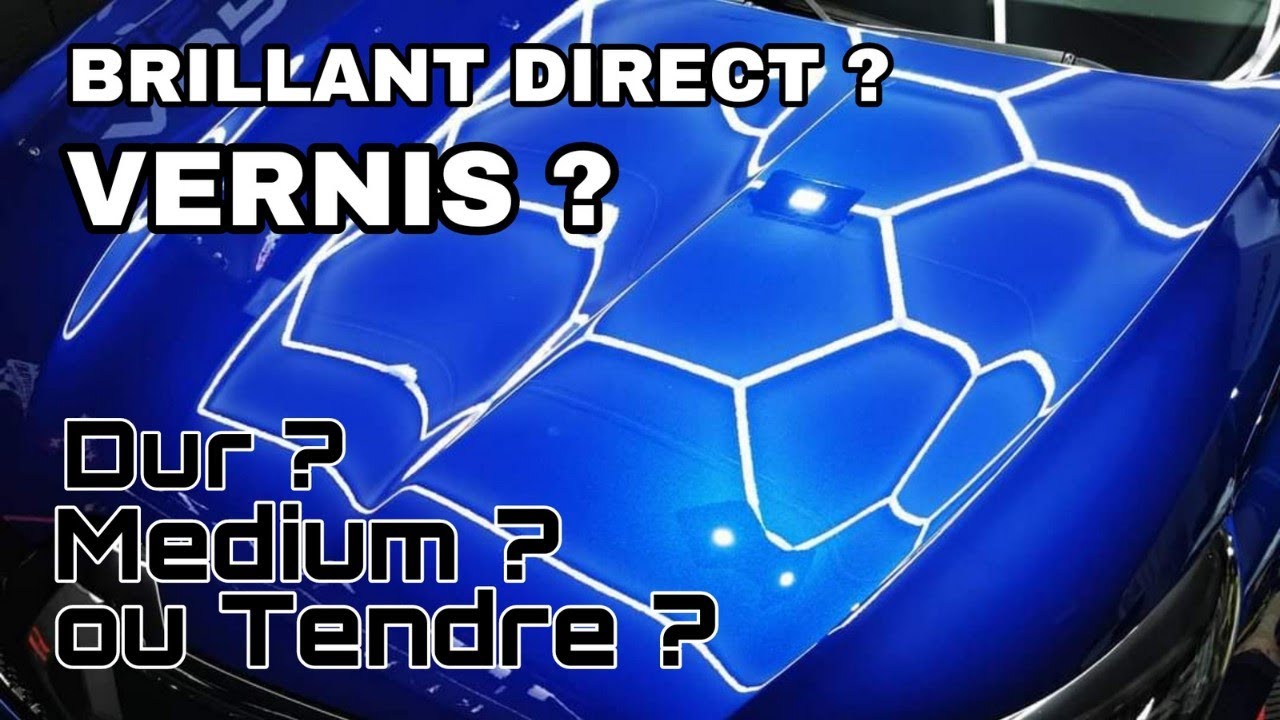 LES DIFFÉRENTS TYPES DE PEINTURE VOITURES ... Brillant direct ??? Vernis ??? Dureté ???