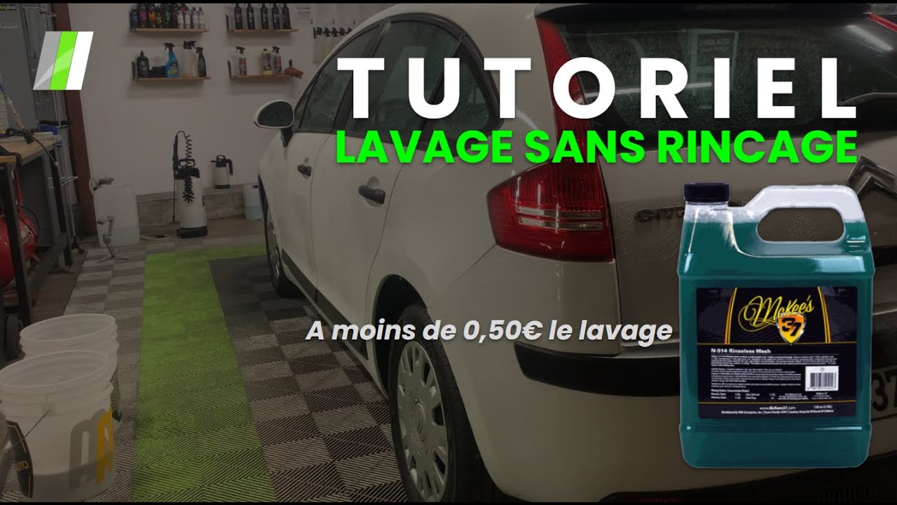 La technique la plus rapide pour laver sa voiture (et la moins onéreuse)