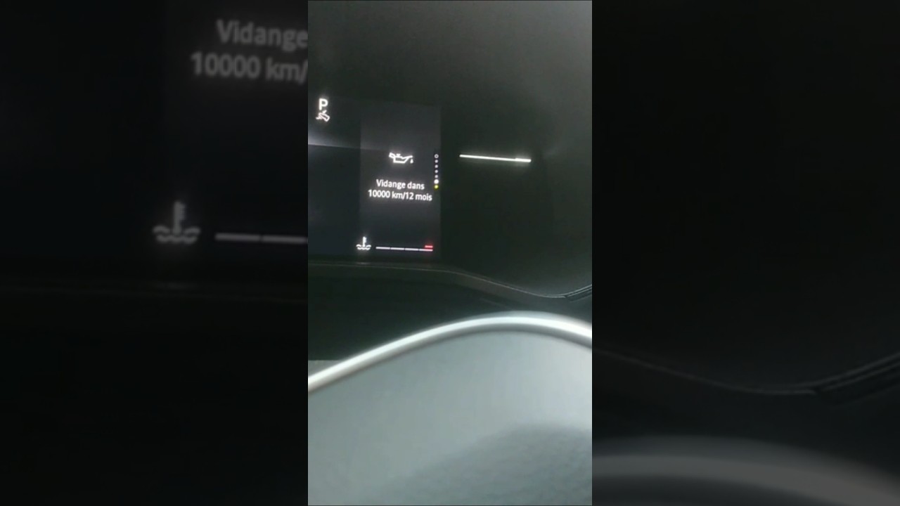 remise à zéro vidange Renault Clio 5 2025 #automobile#mechanic #smartphone