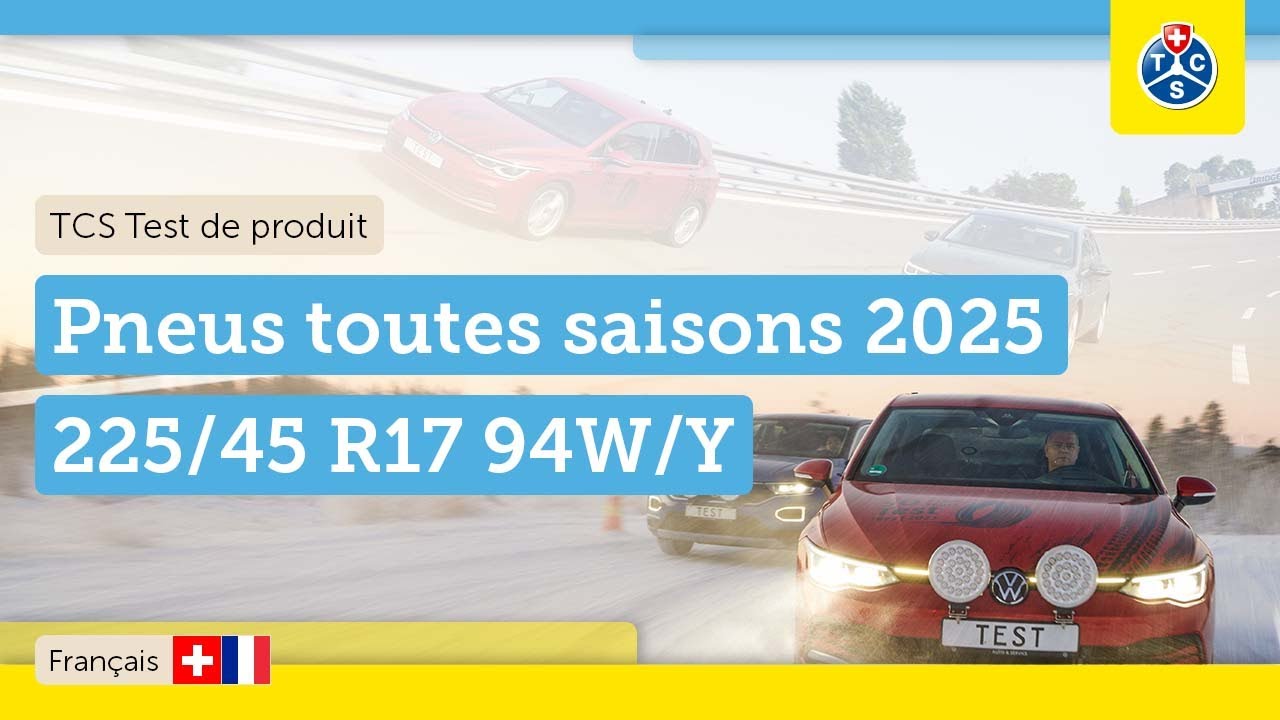 Test des pneus quatre saisons 2025 : découvrez les meilleurs