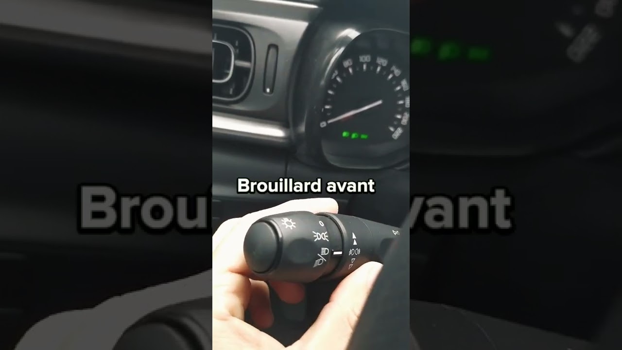 Comment allumer les différents feux du véhicule #permis #permisdeconduire #anthonypermis #autoecole