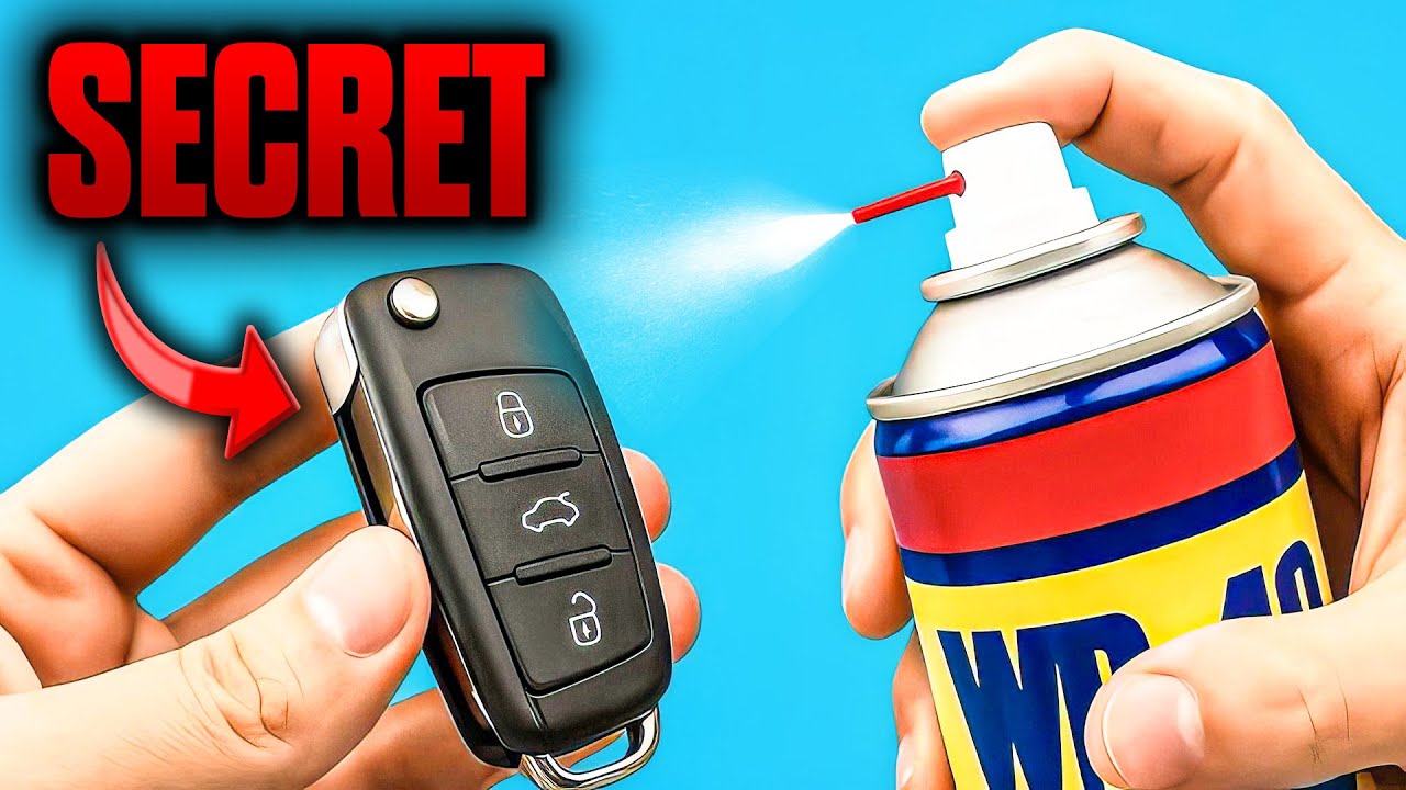 17 Astuces WD-40 Qui Vous Feront Économiser Des Milliers d'Euros en Réparations Auto