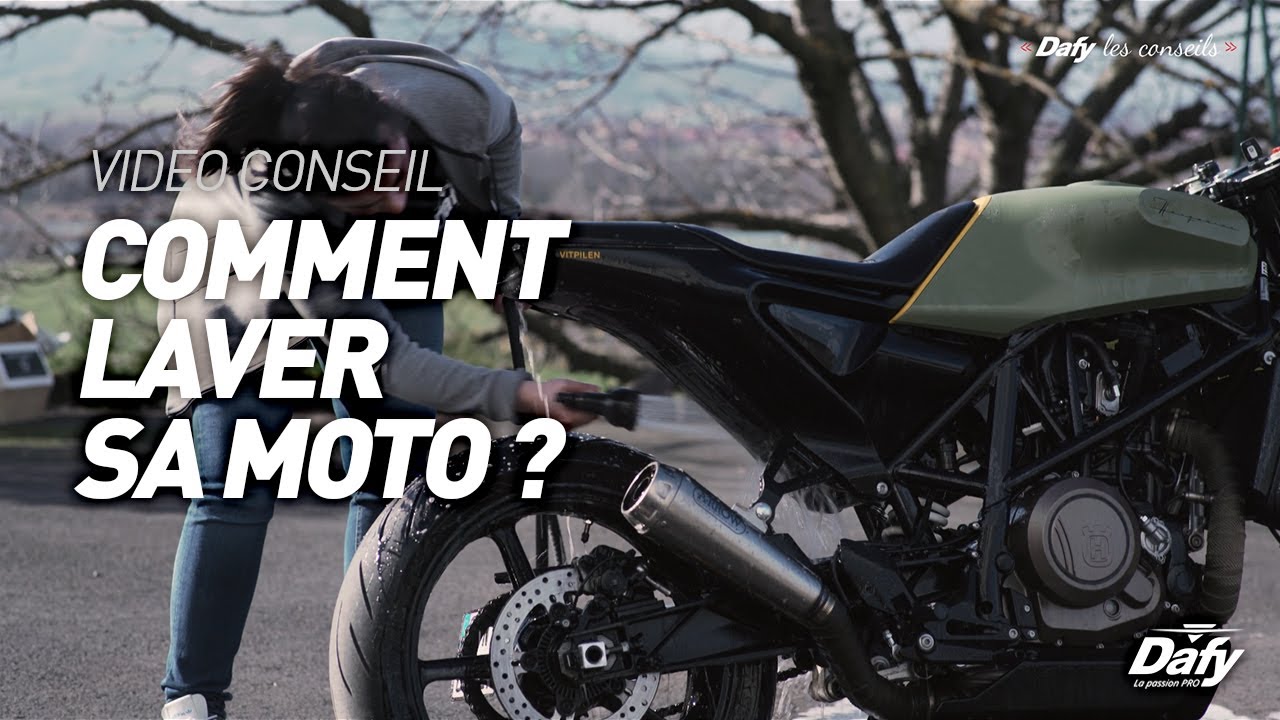 Comment laver sa moto ?