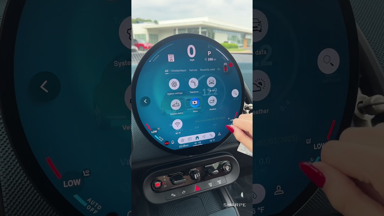 2025 MINI Cooper Trip Data Tutorial #minicountryman #coopersawd #2025mini #compactluxury