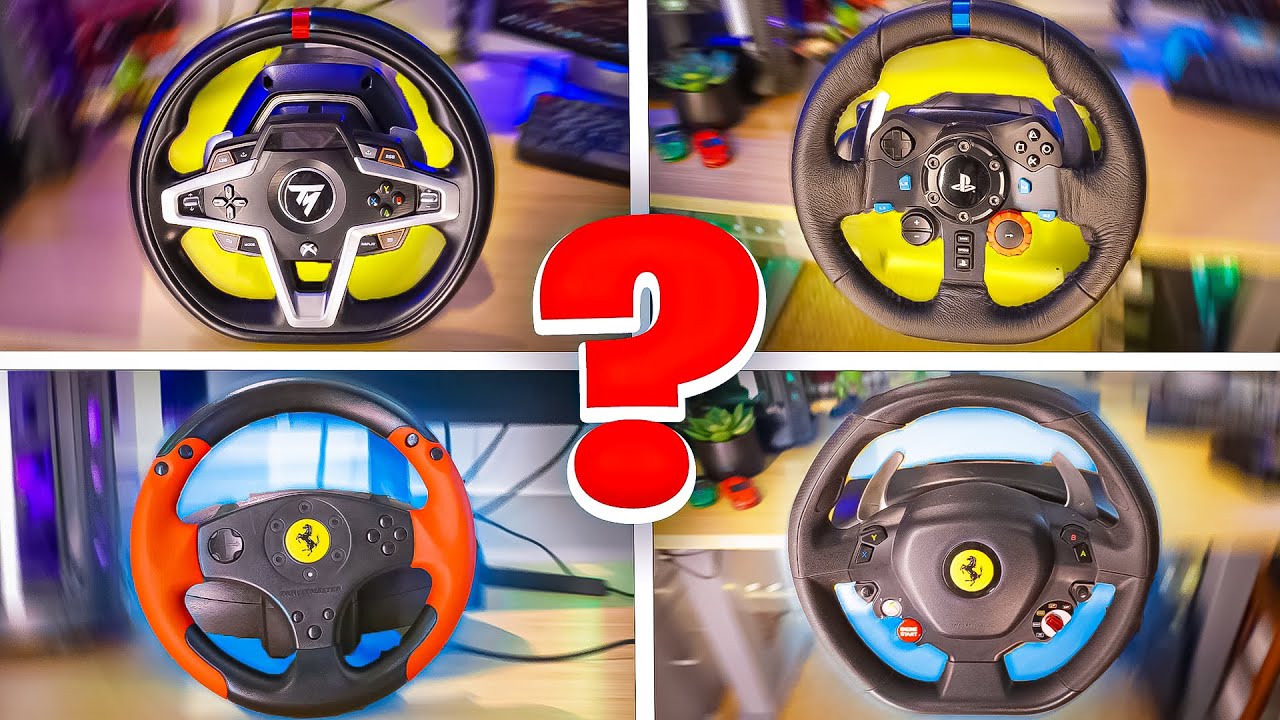 QUEL EST LE MEILLEUR VOLANT ? 🧐 TOP 8 (Logitech G29, Thrustmaster t300rs, T150)