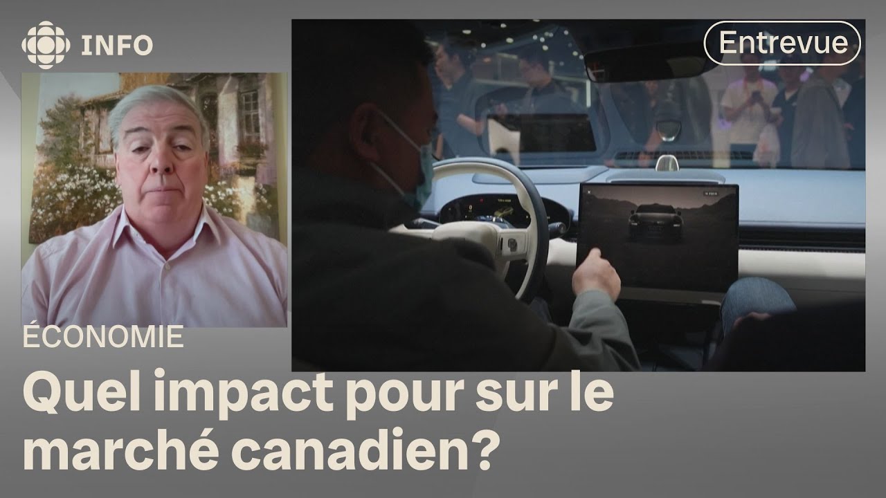 Des voitures électriques chinoises au Canada : entrevue avec Benoît Charette | D'abord l'info