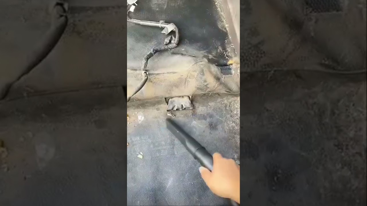 One method to completely disinfect and clean a car interior!  #cars, #diy, #shorts