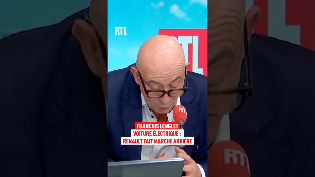 Voiture électrique : "Renault fait marche arrière" selon François Lenglet