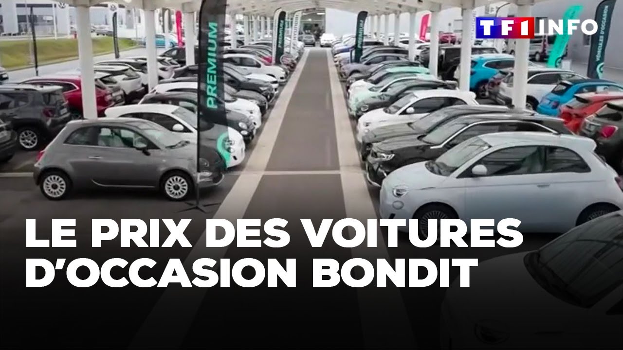 Véhicules d'occasion : la demande fait bondir les prix｜TF1 INFO