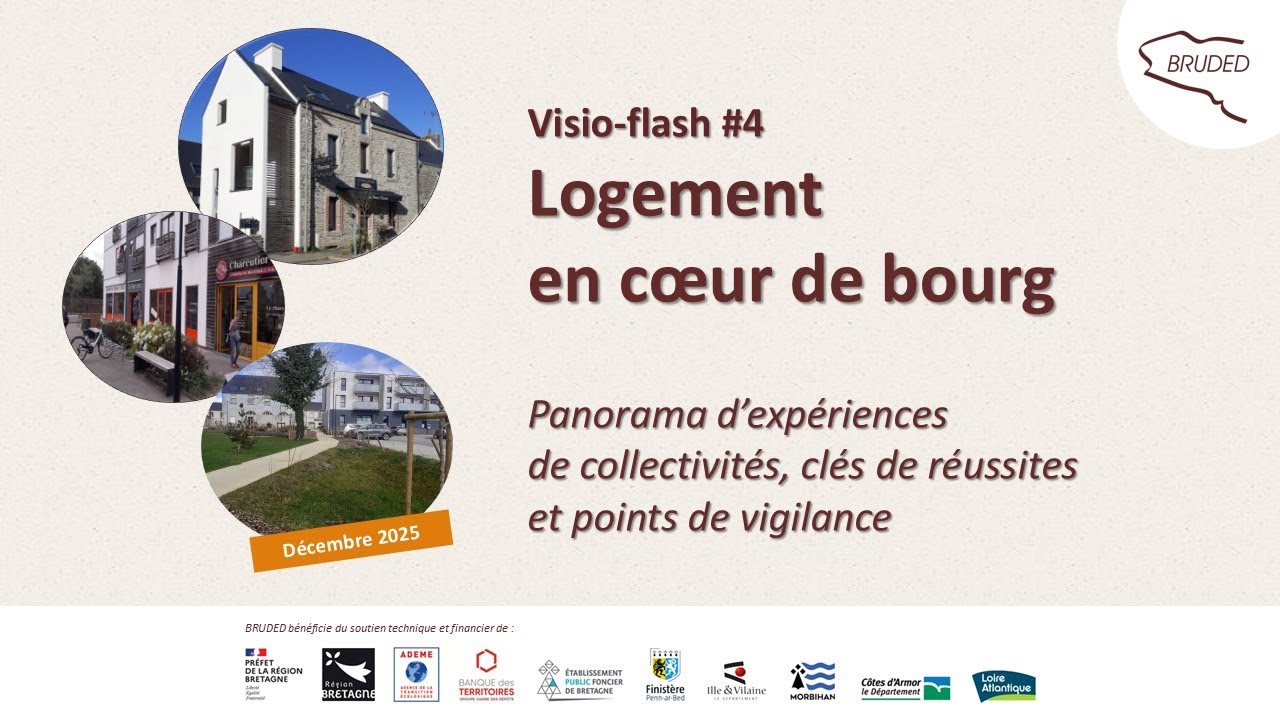 Visio-flash thématique : logement en cœur de bourg