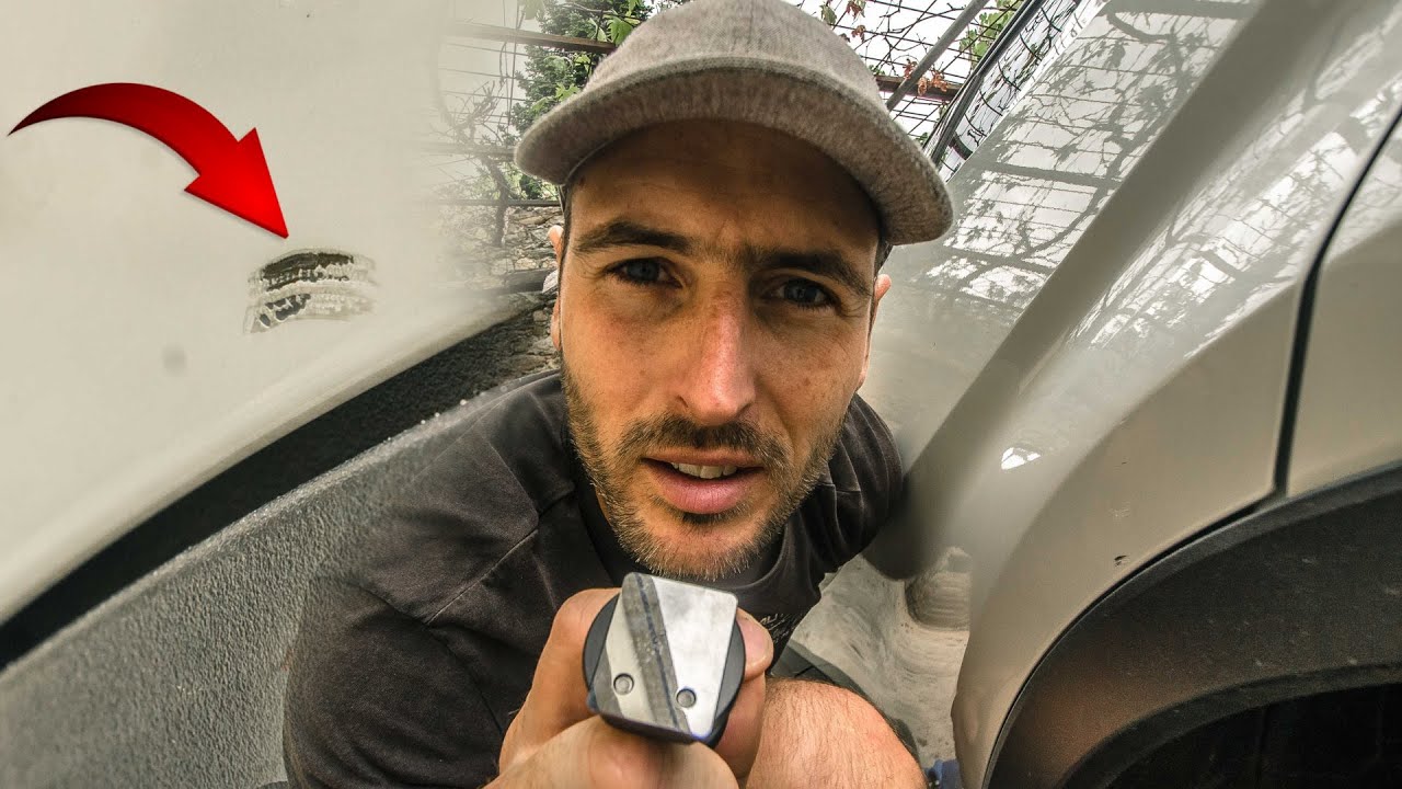 RÉPARATION RAYURE PROFONDE sur voiture : Pas de solution magique mais efficace