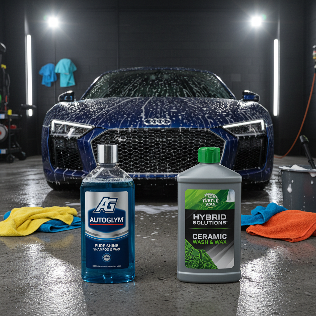 découvrez qui remporte le duel entre autoglym et turtle wax pour le titre du meilleur shampoing cire 2-en-1 en 2025. comparatif complet, praticité, efficacité : faites le bon choix pour l’entretien de votre voiture !