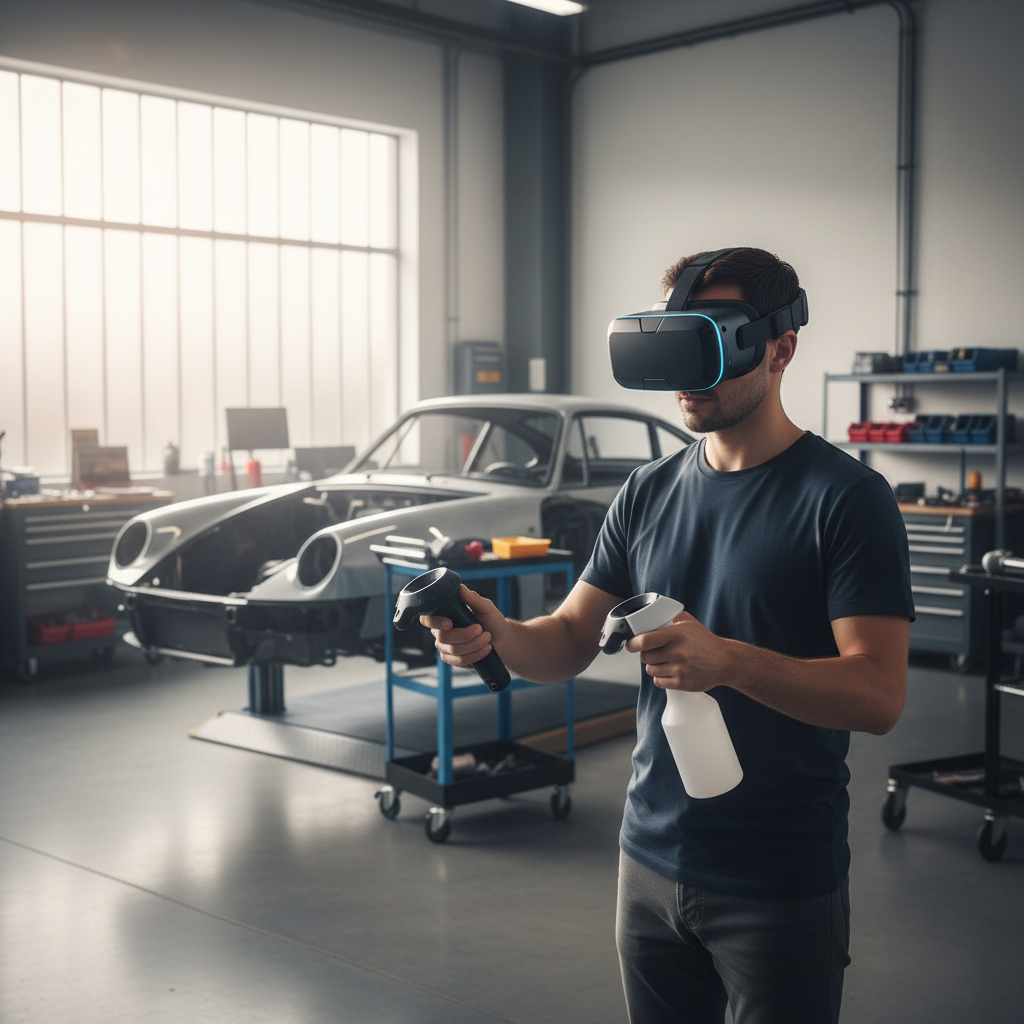 découvrez car detailing simulator, une expérience immersive en réalité virtuelle qui vous plonge au cœur du nettoyage automobile pour des détails impeccables et réalistes.