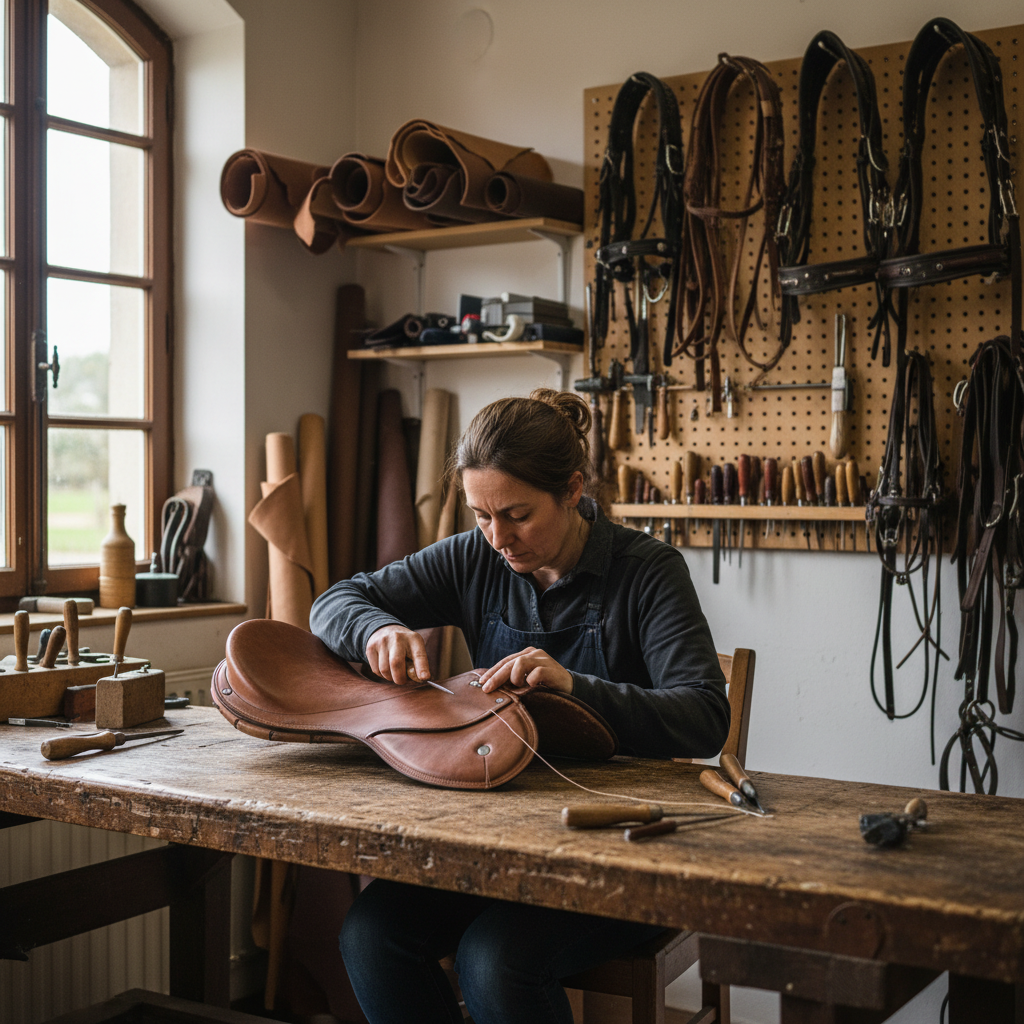 découvrez le parcours inspirant de mathilde picault, sellière-garnisseuse à saint-pierre-de-bailleul, qui a transformé sa passion en une carrière épanouissante.