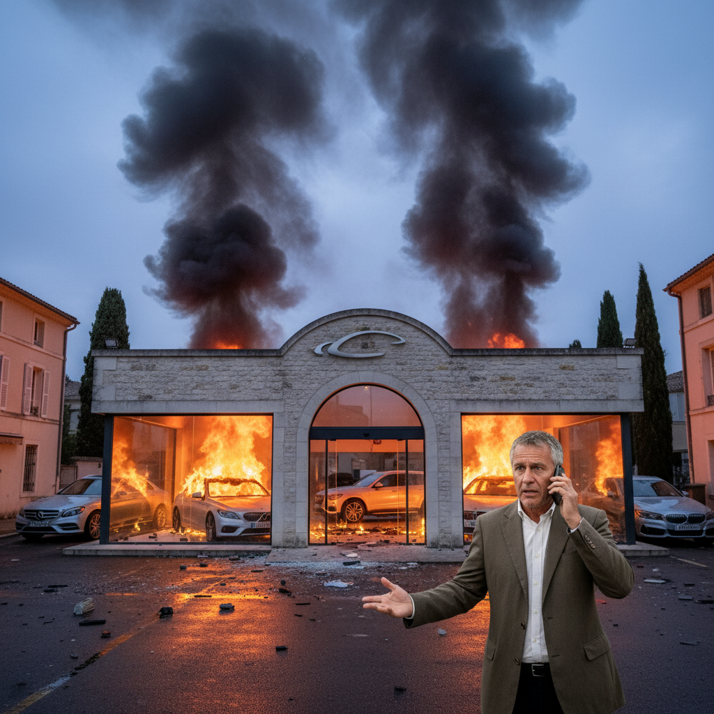 incendie de plusieurs véhicules chez un concessionnaire d'uzès : le gérant appelle les témoins à se manifester pour aider à élucider les circonstances de cet acte criminel.