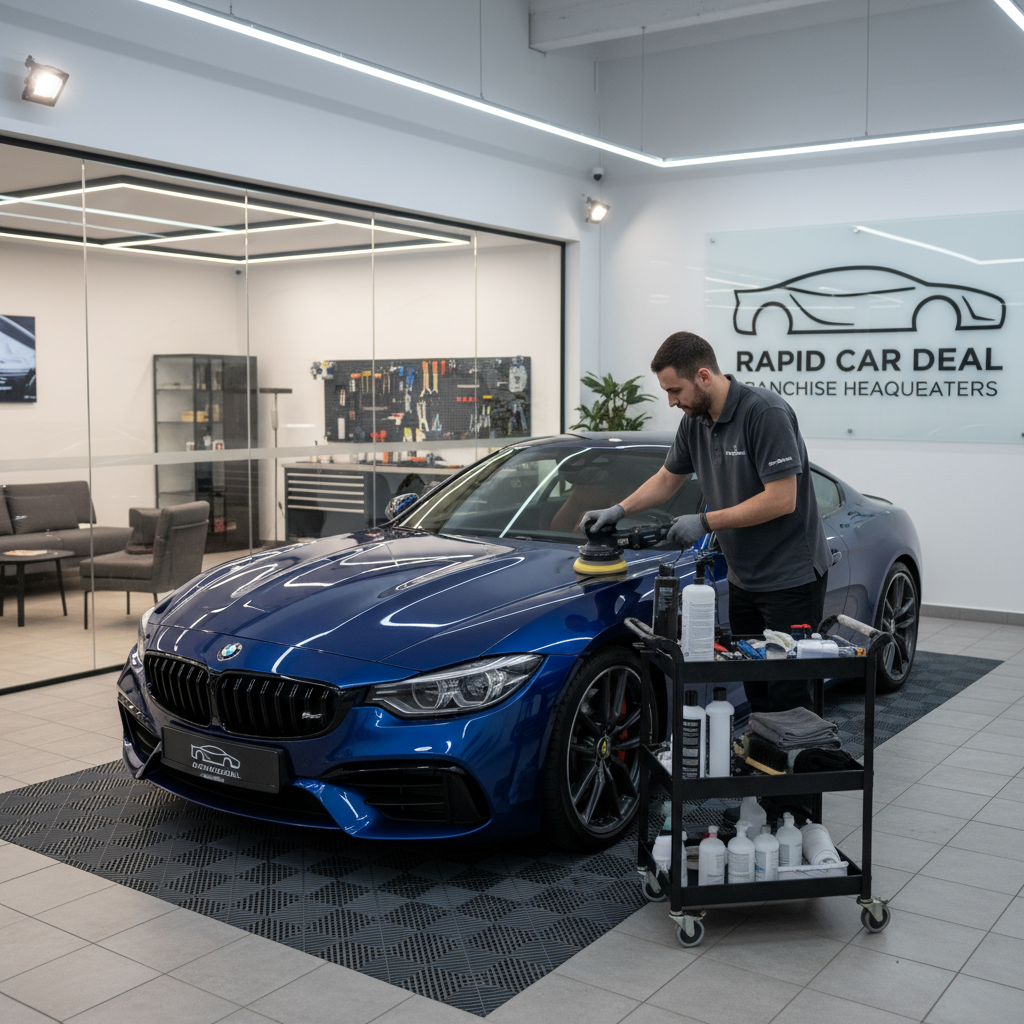 découvrez comment lancer votre franchise rapid car deal et maîtrisez l'art du detailing automobile pour offrir un service de qualité et réussir dans le secteur automobile.