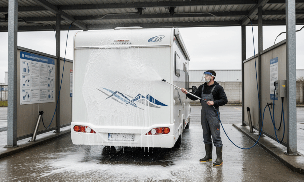 découvrez où laver efficacement votre camping-car ou votre caravane avec nos solutions et astuces pratiques pour un nettoyage facile et réussi.