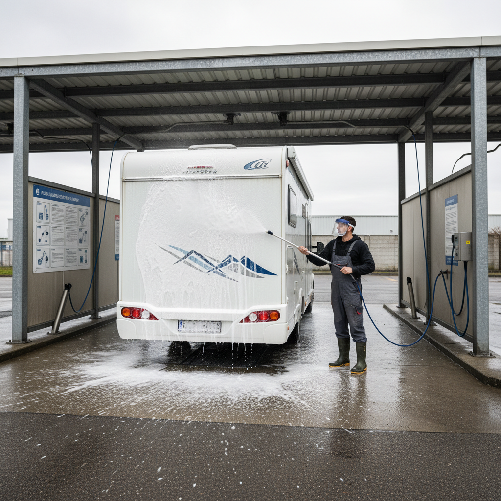 découvrez où laver efficacement votre camping-car ou votre caravane avec nos solutions et astuces pratiques pour un nettoyage facile et réussi.