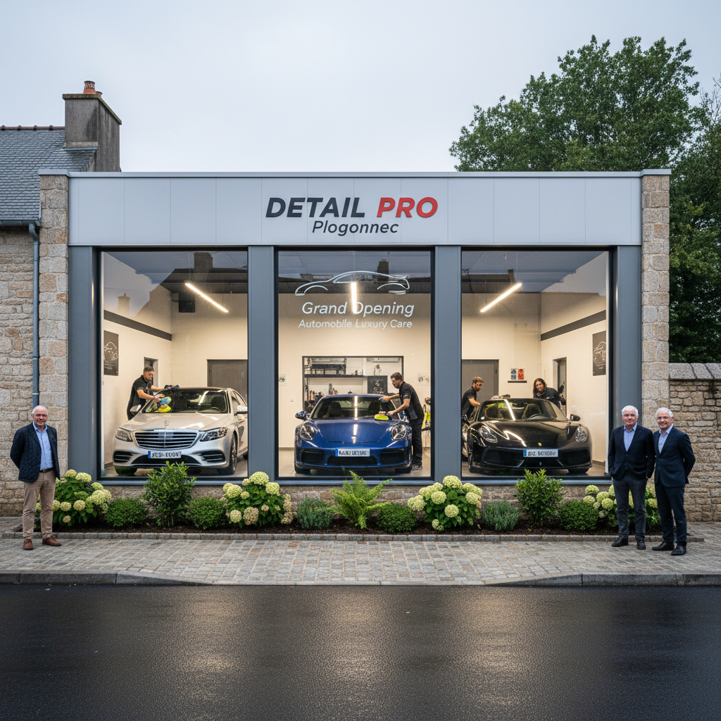 découvrez la nouvelle entreprise de detailing automobile à plogonnec : des services professionnels pour redonner éclat et protection à votre véhicule. prise de rendez-vous facile et expertise garantie !