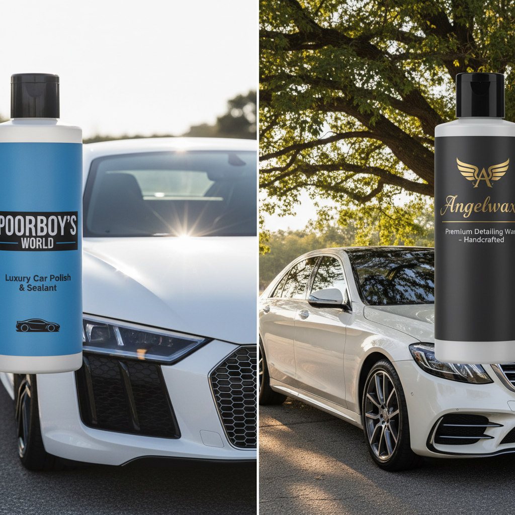 découvrez notre comparatif complet entre poorboy’s world et angelwax pour savoir quelle cire choisir en 2025 afin de protéger et sublimer efficacement la carrosserie des véhicules de couleur claire. conseils, avis et astuces pour un résultat éclatant !