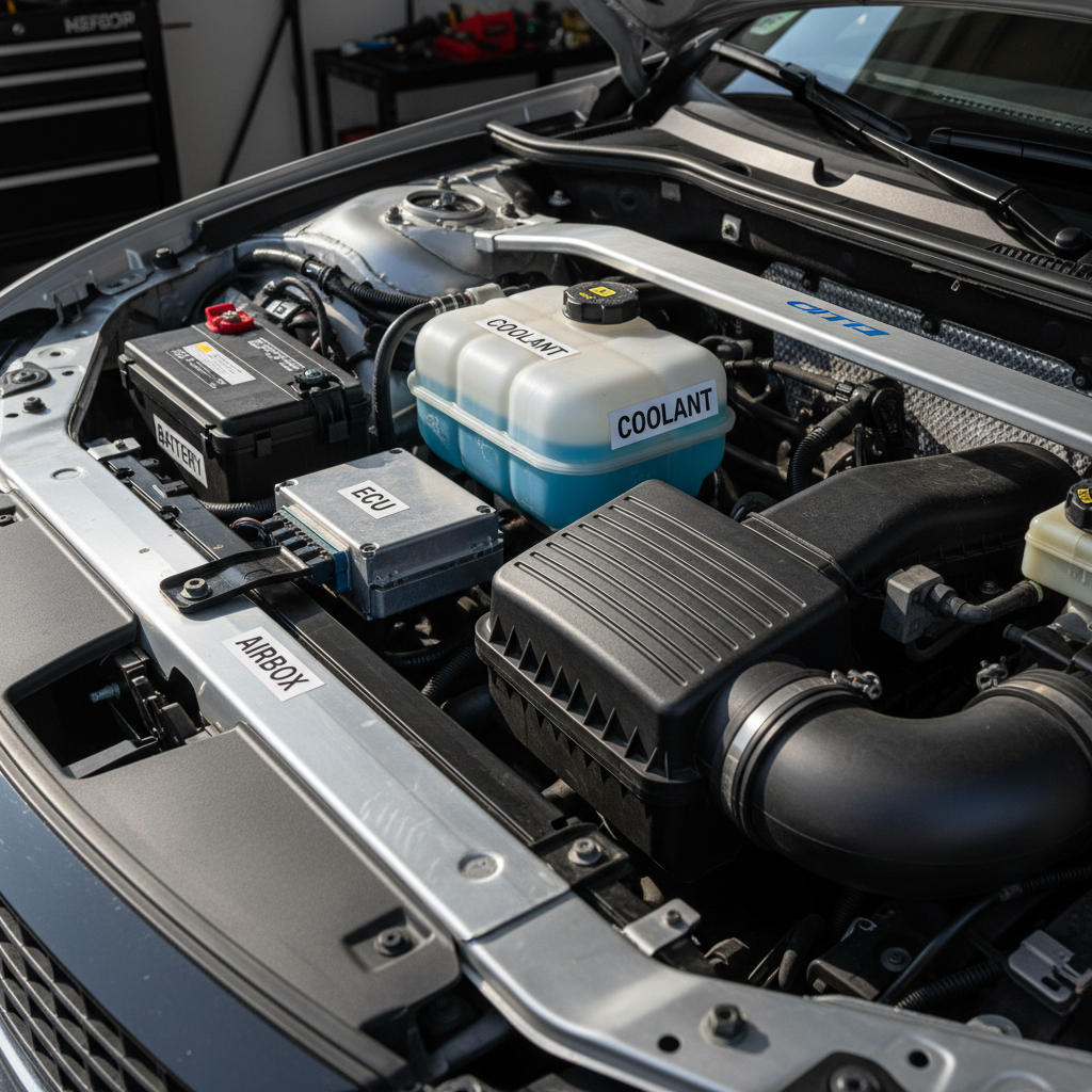 découvrez les secrets du moteur et des composants cachés sous le capot d’une voiture. explorez ce qui fait fonctionner votre véhicule au quotidien.