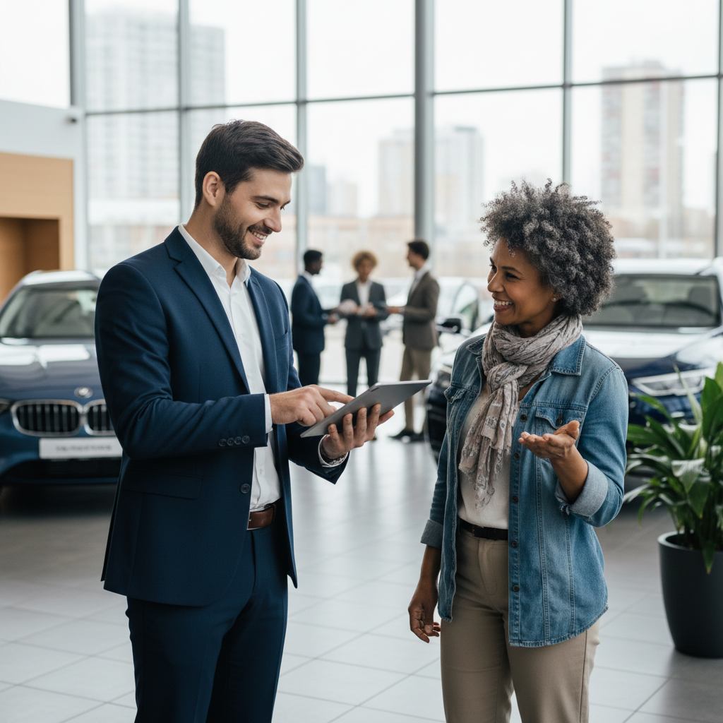 découvrez le quotidien de stiven, vendeur passionné chez un leader de l'automobile, où chaque client raconte une histoire unique et authentique.