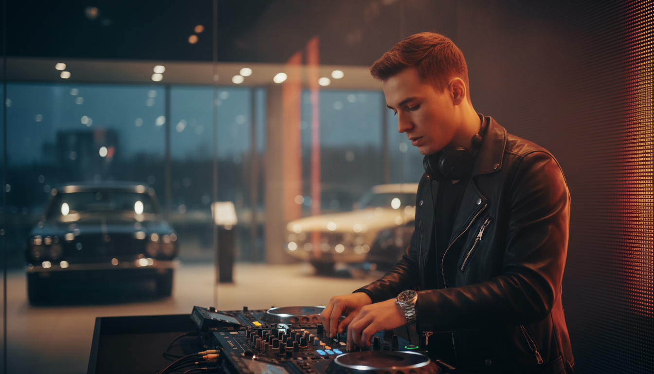 découvrez l'incroyable parcours d'un jeune gersois de 24 ans, passé de vendeur automobile à dj renommé, qui fait vibrer la jeunesse locale avec ses mix enflammés.