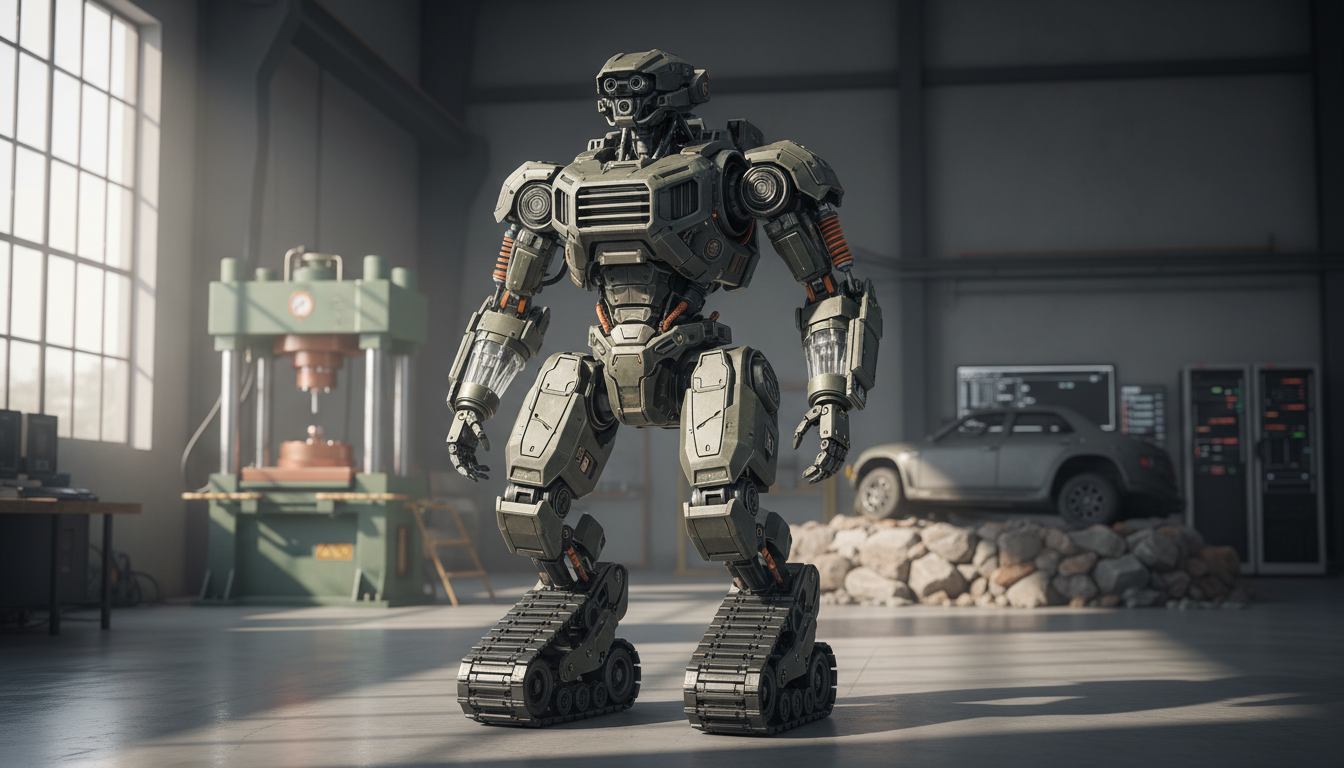 découvrez le design ultra-résistant des robots militaires modernes avec hyundai crater, une plongée approfondie dans leurs innovations technologiques et applications automobiles.