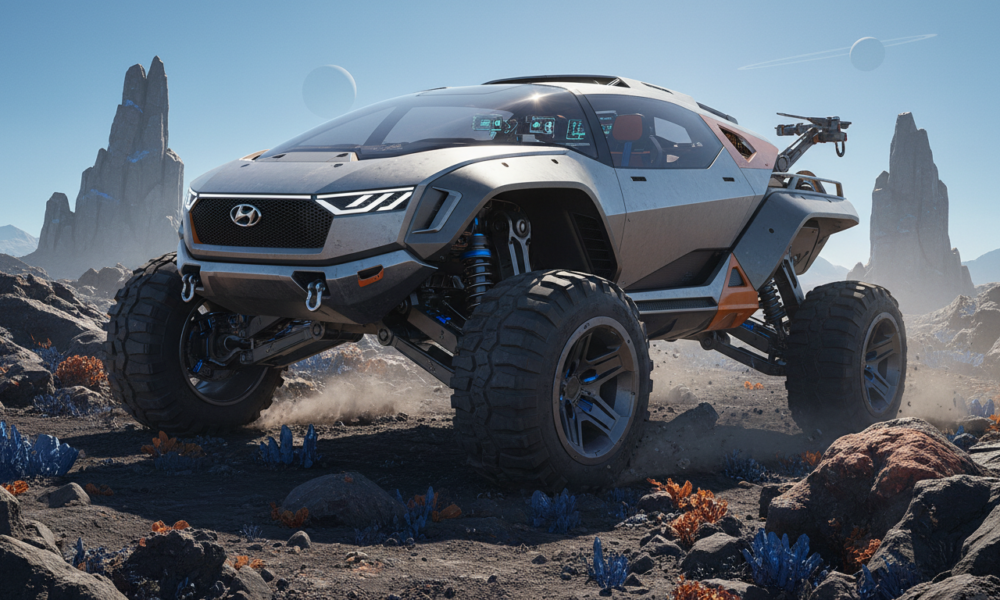 découvrez le hyundai crater, un robot militaire au design ultra-résistant, fusionnant innovation technologique et avancées automobiles pour des performances exceptionnelles sur le terrain.