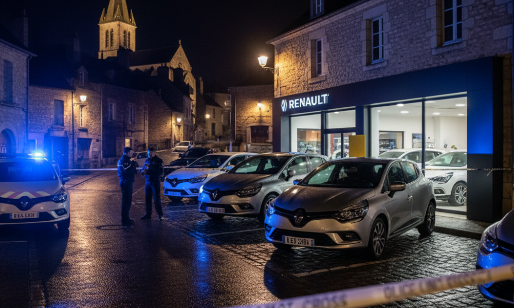 un concessionnaire automobile en isère a été placé en garde à vue après avoir ouvert le feu sur des cambrioleurs tentant de cambrioler son établissement.