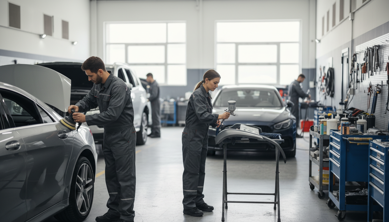 découvrez le tarif annuel moyen en métropole pour le coût horaire ttc de la main-d'œuvre en carrosserie automobile, afin de mieux estimer vos dépenses de réparation et d'entretien.