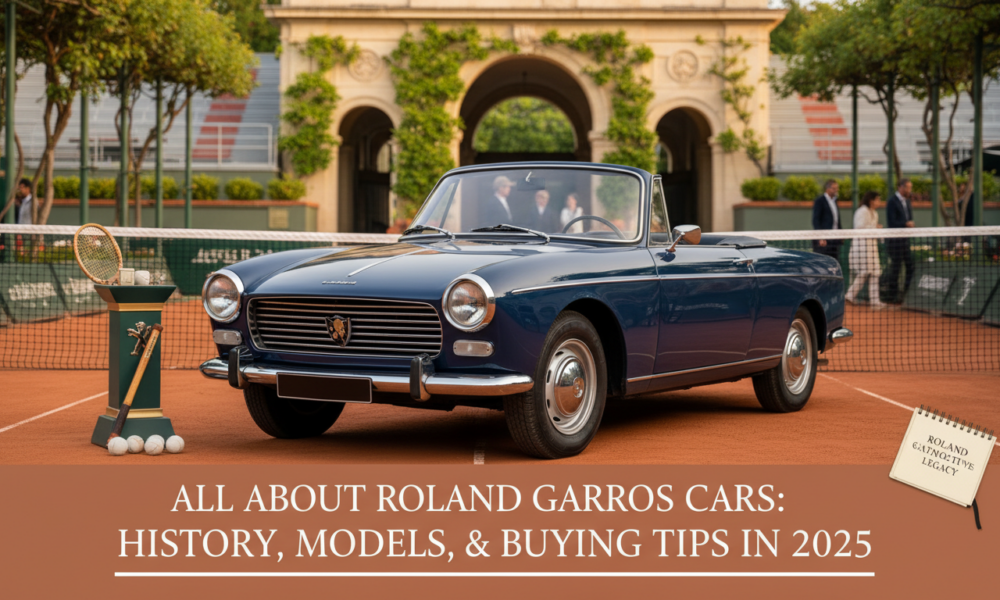découvrez tout sur les voitures roland garros : leur histoire, les modèles disponibles en 2025, et nos conseils d'achat pour bien choisir votre véhicule.