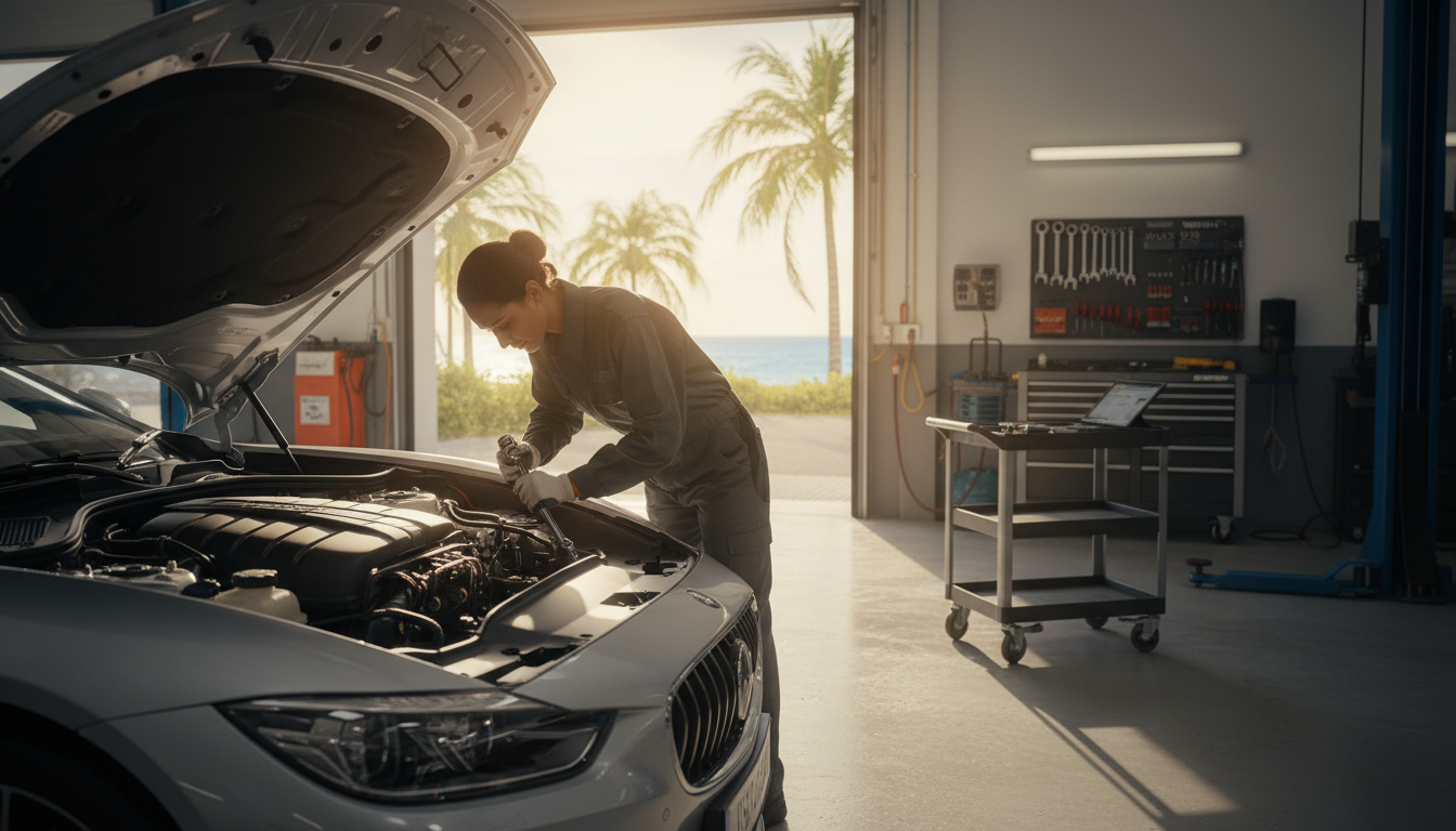 découvrez pourquoi l'entretien et la réparation automobile en martinique coûtent en moyenne 20% de plus qu'en métropole, et comment optimiser vos dépenses auto.