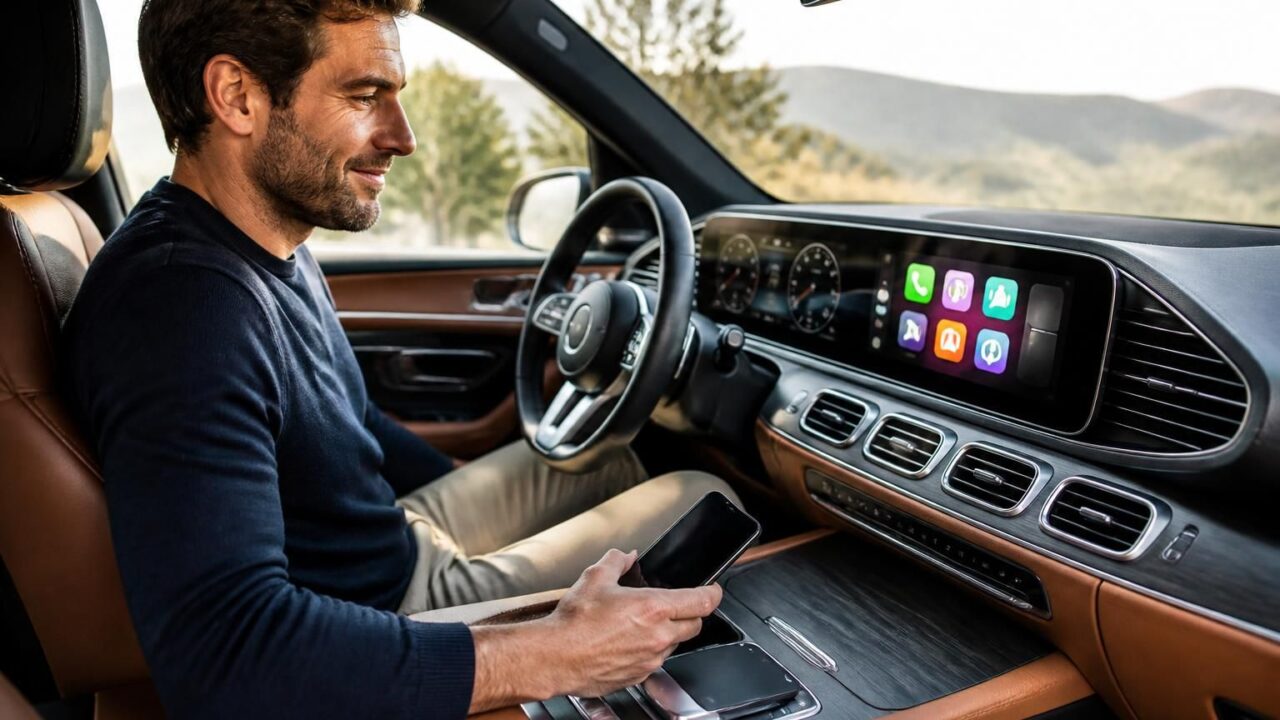 Carplay android auto sans fil : profitez de votre voiture sans câble