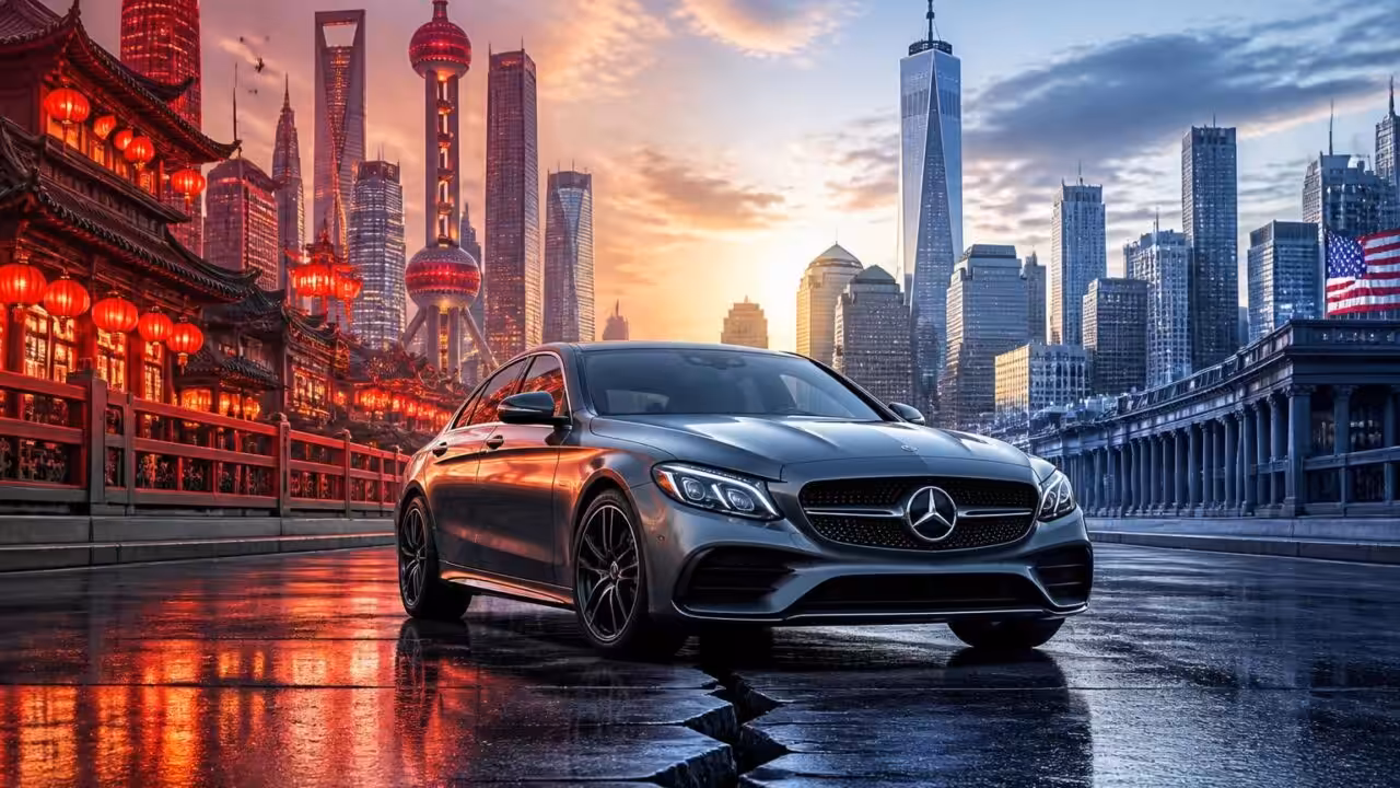 Automobile : Comment la rivalité sino-américaine pourrait fragiliser Mercedes