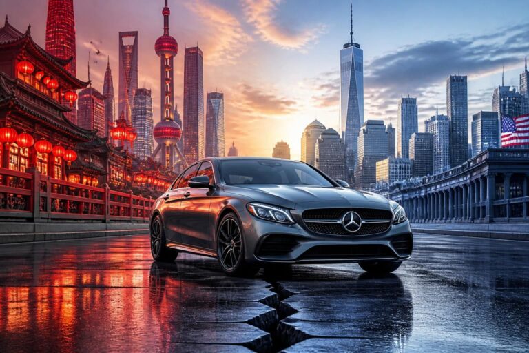 Automobile : Comment la rivalité sino-américaine pourrait fragiliser Mercedes