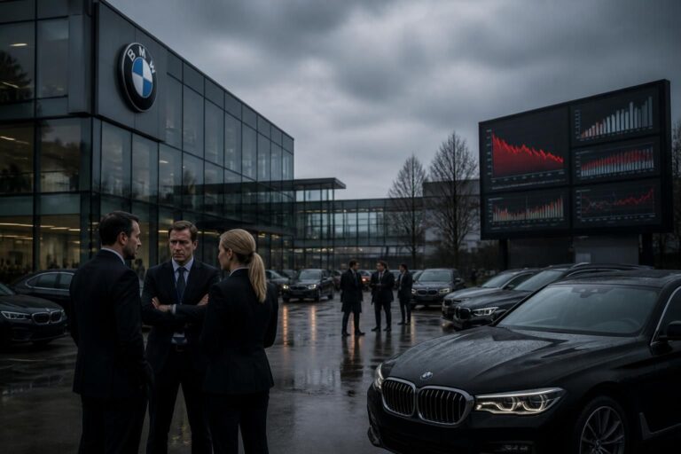 BMW annonce une baisse de ses bénéfices au deuxième trimestre et engage une réduction de ses effectifs