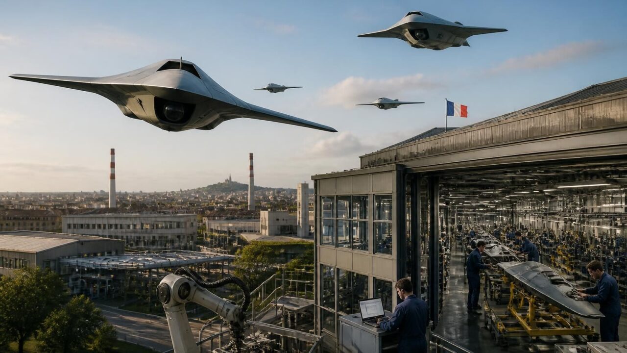 Drones militaires : la France accélère pour combler son retard et envisage la reconversion d&rsquo;usines stratégiques