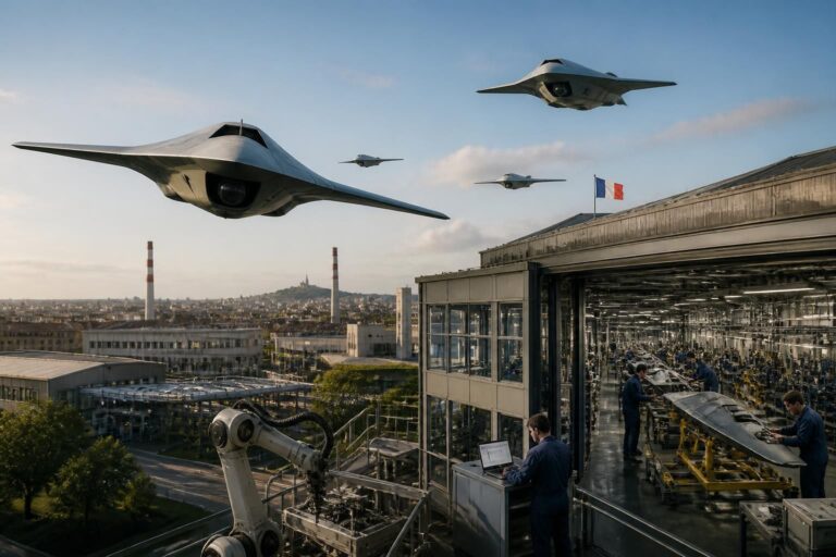 Drones militaires : la France accélère pour combler son retard et envisage la reconversion d&rsquo;usines stratégiques