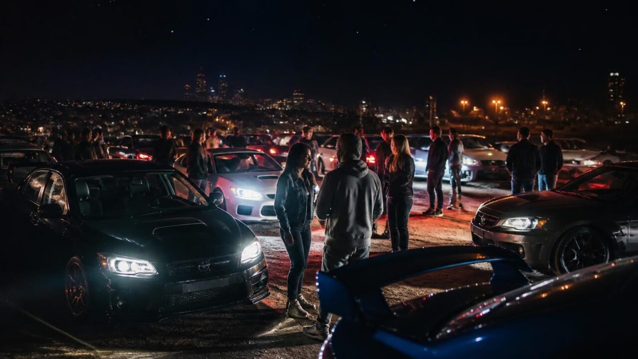 ENTRETIEN. « Retrouver sa liberté au volant » : ce que révèlent les rassemblements automobiles clandestins…