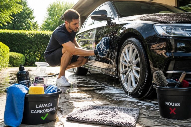 Lavage voiture à la main : guide complet des produits, méthode et erreurs à éviter