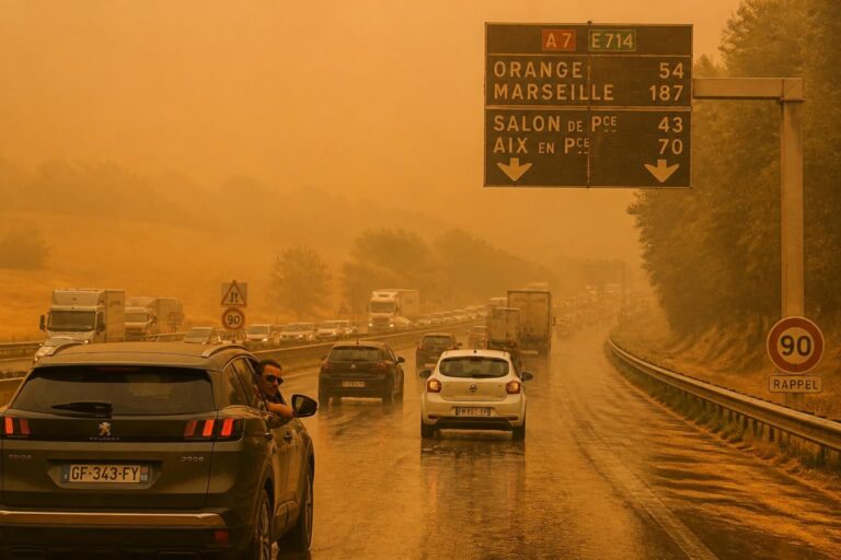 Le sable du Sahara envahit la France en pleine canicule : ce piège méconnu qui surprend les automobilistes
