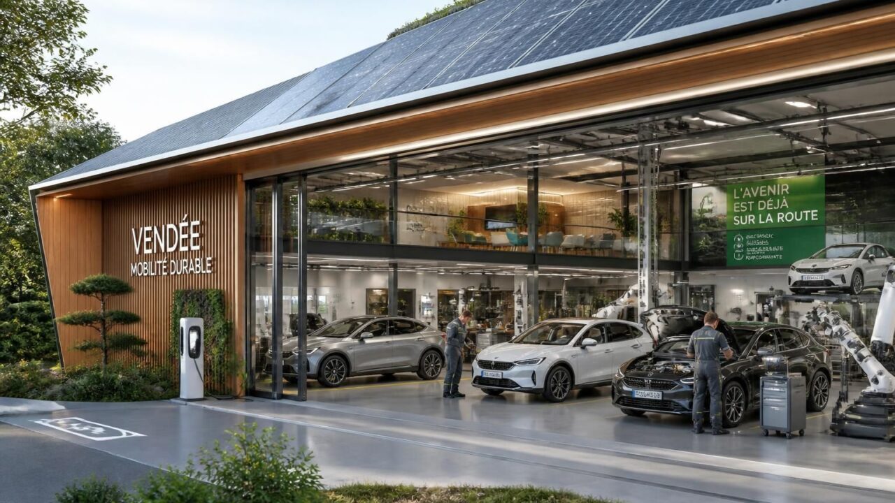 Vendée : Découvrez ce garage automobile innovant qui bouscule les codes